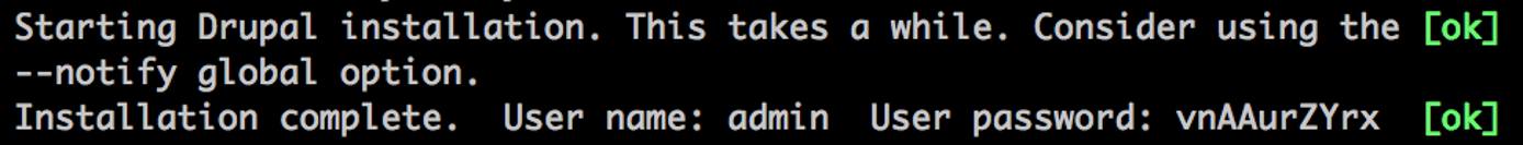Drush Username Password Drush Username Password